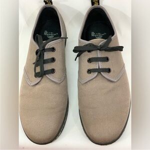 Dr. Marten's Soho Canvas Shoes. EUC. Grey. Sz 11 USL. 2nd pic is true color